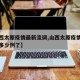 【山西太原疫情最新流调,山西太原疫情最新消息多少例了】