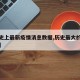 【历史上最新疫情消息数据,历史最大的疫情事件】